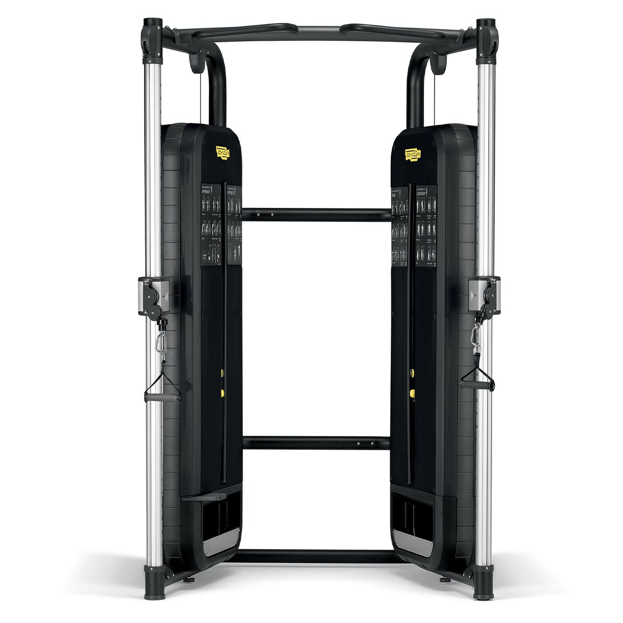 Dual Adjustable Cable Pulley Machine Technogym